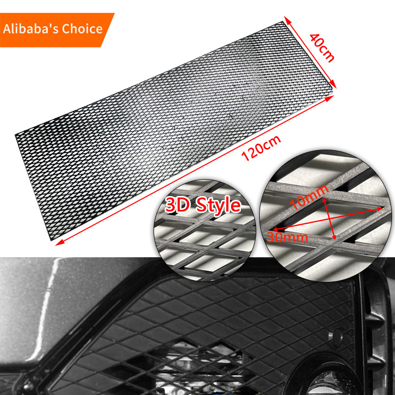 Type E 120*40cm Universal Front Grille Bumper Grills For All Cars