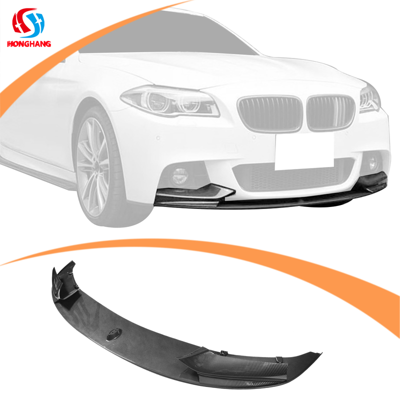  Bmw 5 Series F10 F11 F18 Front Bumper Lip MP Style Water Transfer Printing 2013-2016