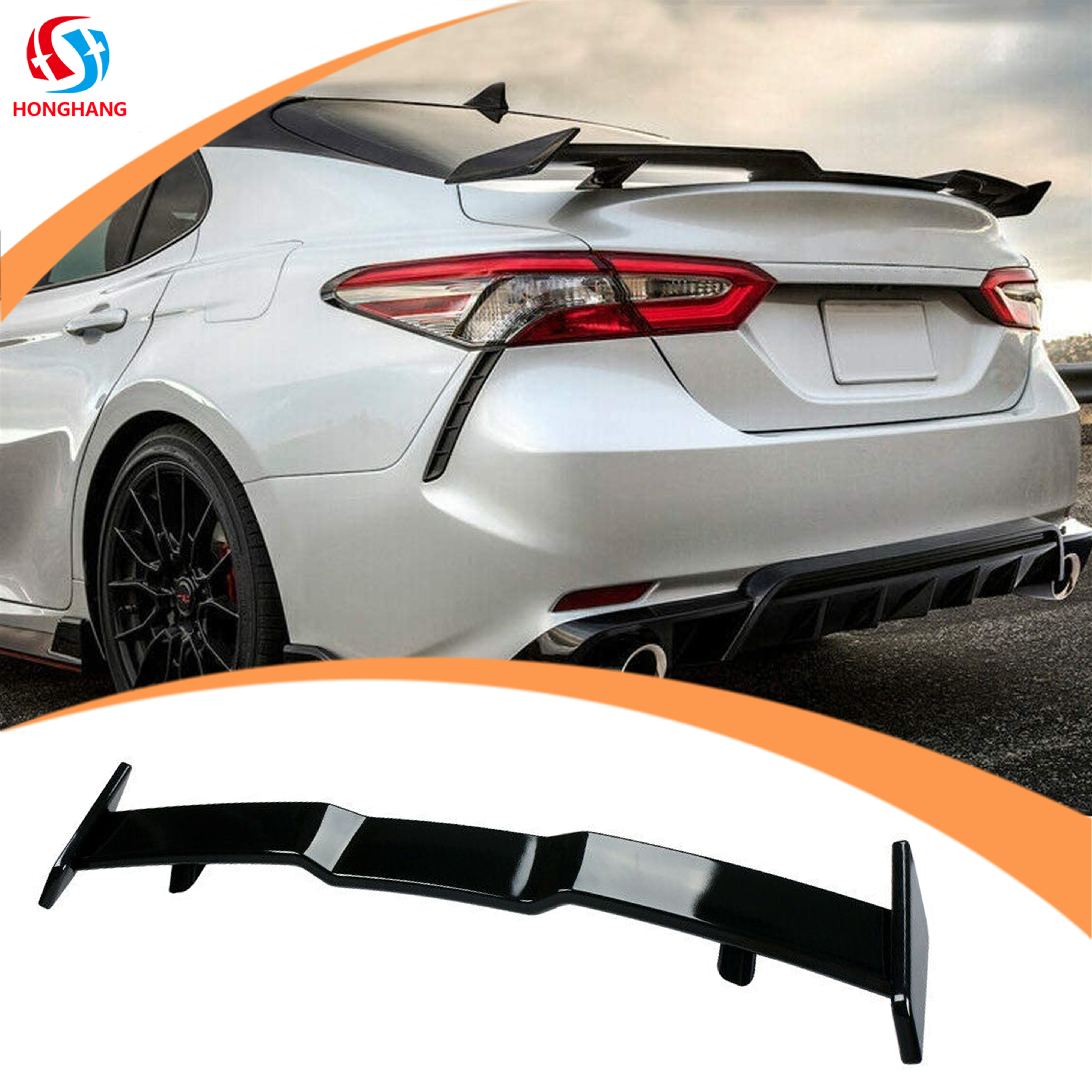 TRD Style Rear Spoiler for Toyota Camry 2018-2020 