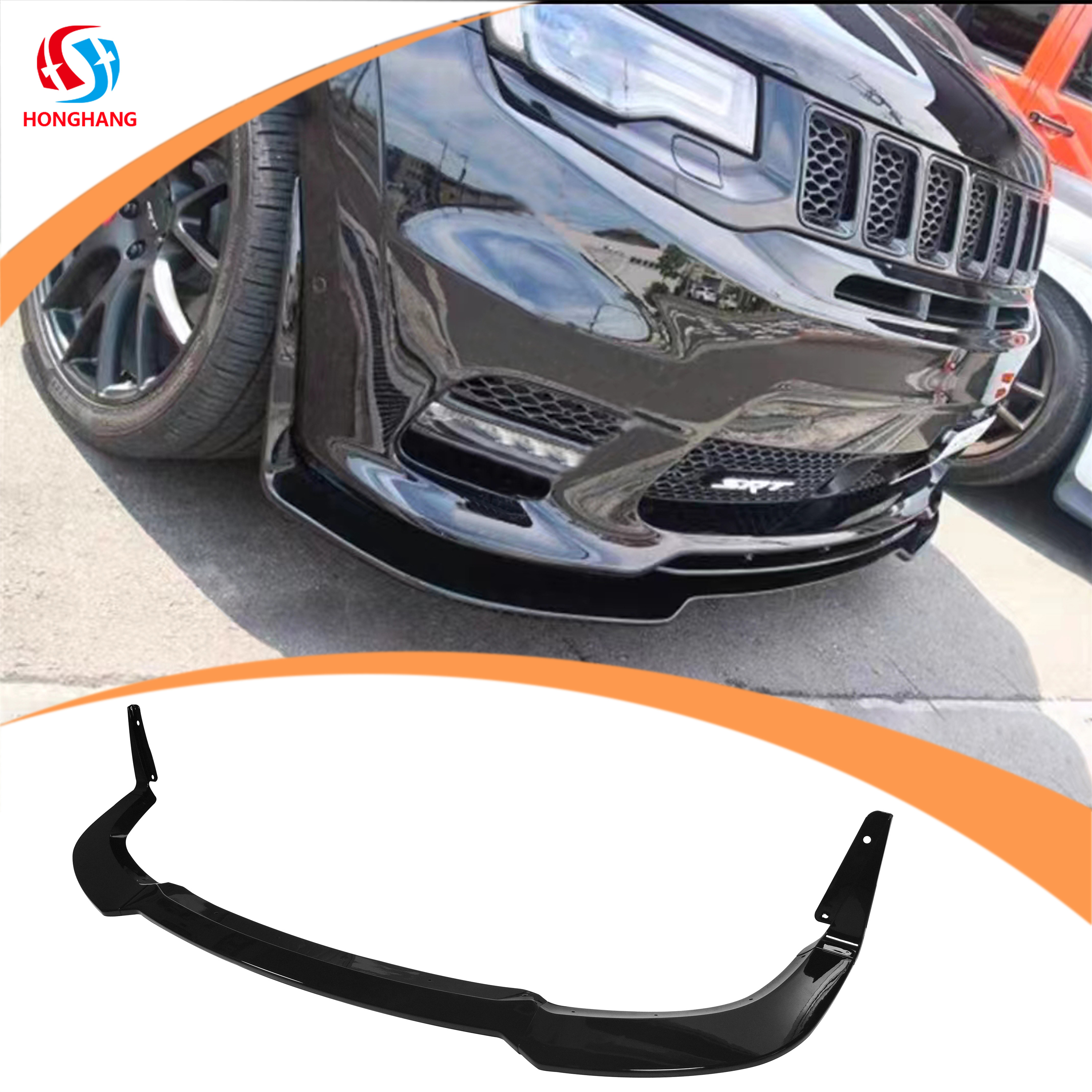 Jeep Grand Cherokee Srt Front Bumper Lip Splitter 5-stage Style 2015-2019
